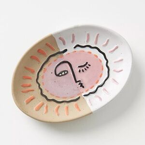 New Anthropologie Sunburst Trinket Dish Long